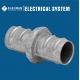 1/2 - 2 Zinc Flexible Conduit Fittings Coupling Screw In Flexible To Flexible Type