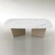 Rectangle Customized Coffee Table 1000mm Marble Luxury Couchtisch