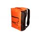 Military Kayak Orange Dry Bag Daypack Customized Size With Two Straps