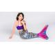 Breathable Childrens Mermaid Tails , Girls Mermaid Tail Swimsuit Princess Costumes
