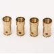 Strong / Durable Brass Turning Parts Non Standard Copper Tube