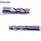 TiAlN Coating End Mills For Hardened Steel With 30° Helix Angle