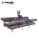 PP PE Film Granulator Double Two Stage Pelletizing Line Machine 100-1000 Kg