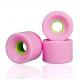 60x45mm Skateboard Polyurethane Wheels Pink 83A Hardness