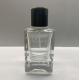 Glass Sprayer 50ml Square Luxury Perfume Bottles OEM Makeup Packaging