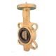 marine copper wafer type butterfly valve