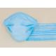 3 Layers Blue Non Woven Face Mask With Melt Blown Filter Inside Anti Flu Use