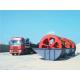 High Production Sand Washing Plant Durable Removable With Feeding Screen
