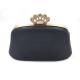 Fashion high quality handbag hardware accessories metal wallet frame plastic box