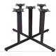 Large Dining Black Metal Table Legs Furniture Bar Table Legs Mild Steel Material