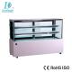 1.5 M White Commercial Cake Display Freezer With Marble Base / 3 Layers