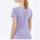 Summer Mesh Stitching Yoga Short Sleeve Nylon Sports Fitness T Shirt Women