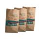 Eco Friendly Pasted Open Mouth Kraft Paper Sack M Fold Heat Sealed