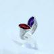 FAshion 316L Stainless Steel Ring With Enamel LRX137