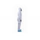 Durable Disposable Work Coveralls White For Emergency Accident Environment