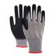 13 Gauge Nitrile Coated Cut Resistant Work Gloves Palm Coated Touchscreen Functionality