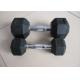 high quality Shandong dumbell sets/walmart kettlebell for sale Black Rubber Coated Cast Iron Dumbell