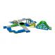 Customized Big Inflatable Water Park ,  Large Aque Park , Sport 95 Part For Adult