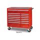Mobile Middle Metal Stainless Steel Roller Chest Tool Boxes Heavy Gauge Custom Color