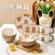 2.5 Lbs Ceramic Kitchenware Tableware Set With Customer For Usage Plates And Bowls