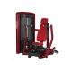 144x144x148cm Seated Red Tube Chest Press Universal Machine