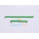 Soft Green 2.0MM Coiled Security Tethers By Customer Different Length With Eyelets
