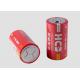Spiral Li-SOCl2 3.6 V ER34615M Lithium Battery Non-Rechargeable Hermetic Sealing