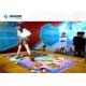 1.85x2.5m Trampoline Interactive Projector Games For Kids