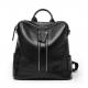 Genuine Leather Backpacks Women Double Shoulder Bags for Trave
