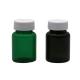 Industrial Medicine 50ml PET Plastic Bottle with Screw Cap and Custom Label Printing