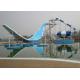 Wave Pool Fiberglass Water Slide / Water Park Playground Equipment
