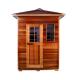 Carbon Panel Heater Outdoor Dry Sauna Room 3 Person Wood Infrared