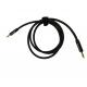 Heavy Duty Custom Wire Harness Male To Male Aux 3.5mm To 6.35mm Jack Audio Cable