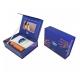 Video Brochure LCD HD Video Invitation Box Manufacturer Gift Packaging 7 Inch 1500gsm Hard Cover + 157gsm C2S Paper Grey