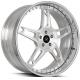 Polished Lip Gloss Black Disc BMW Forged Wheels Alloy Rims 2PC For 21X11.5 And 21x12