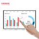 75 IR Touch Screen Interactive Whiteboard Systems Multitouch 8G RAM CE FCC Approval