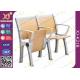 530 MM Center Multipurpose Foldable Student Desks And Chairs For Lecture Hall