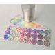 Laser Holographic Material Printed Heat Seal Aluminum Foil Packing Plastic Bag With k For Small Stuff 10g 5g