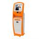 Automatic Ticket Vending Machine Cash Credit Card Reader Kiosk Machine For Indoor