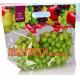 fresh fruit plastic bag for packaging cherry, Bag For Fresh Fruit Sweet Cherry, Coin or U shape grape bag