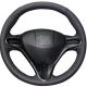 Wholesale Custom Hand Stitched Artificial Leather Steering Wheel Covers for Honda Si Civic 8 8th Gen 2006 2007 2008 2009 2010