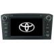 Toyota T25 Avensis 2003-2008 Android 10.0 Car Multimedia Autoradio Radio Player Support ODB TYT-7587GDA(Black)