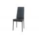 0.25m cbm 96cm 52cm Leather Padded Dining Chairs