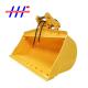 NM 360 Q355 Excavator Tilt Bucket For Mini Excavator Double Cutting Edges