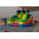 Commercial Large Inflatable Slide For Toddlers Screen Print  / Hand Painting