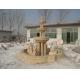 OEM Water Fountain Pool With Lion 300cm Stone Carving Sculpture