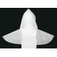Disposable Nonwoven Caps Head Cover Single Use White Disposable Balaclava Hood with Elastic Band