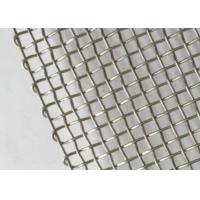 Heavy Duty Abrasion Resistant Steel Woven Wire Mesh Screen With Long Service Life