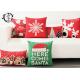 Merry Christmas Decorative Cushions Pillows Throw Cushion Case Home Decor Cotton Linen for Sofa