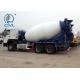 Sinotruk HOWO 6x4 Concrete Mixer Trucks Concrete Mixing Equipment in White,8 Cubic Meters